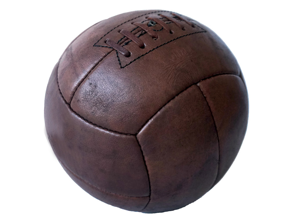 Ballon de foot en cuir personnalisé