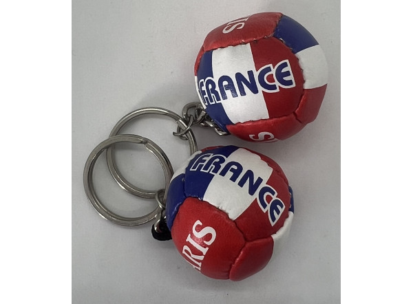 Porte-clé avec mini ballon de foot publicitaire